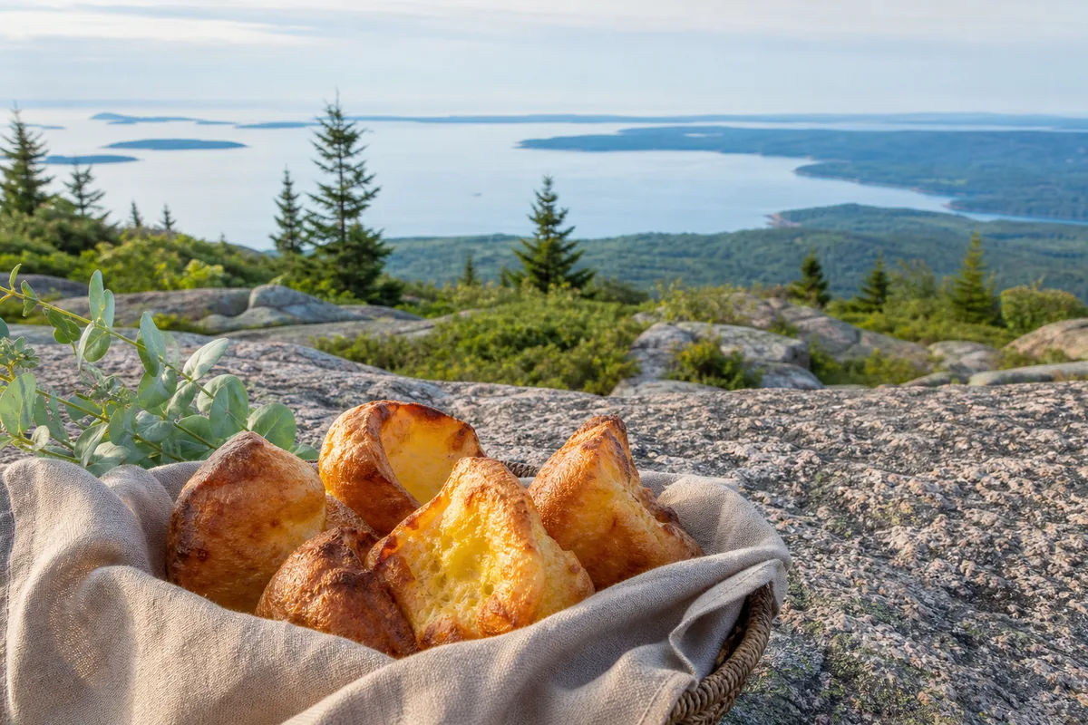 Acadia : falaises du Maine, Cadillac Mountain et popovers