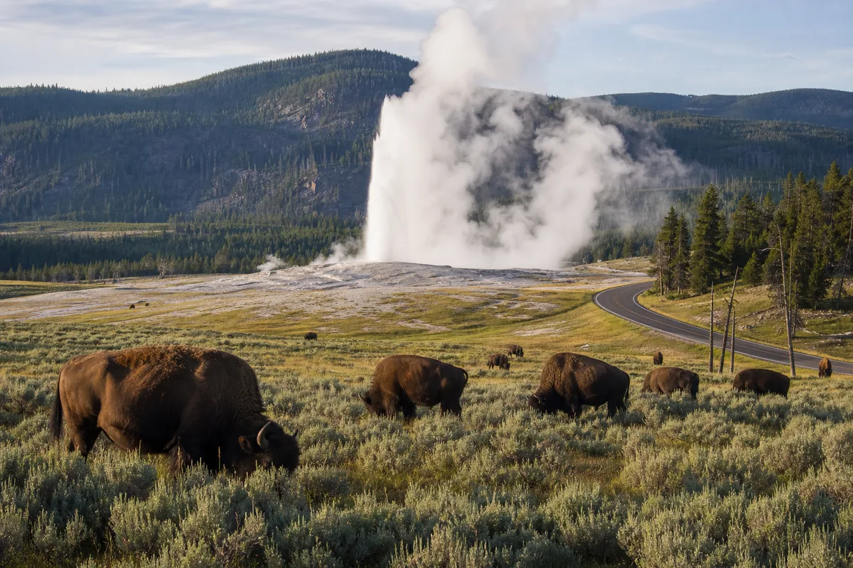 Yellowstone : geysers, bisons et boucles à ne pas rater