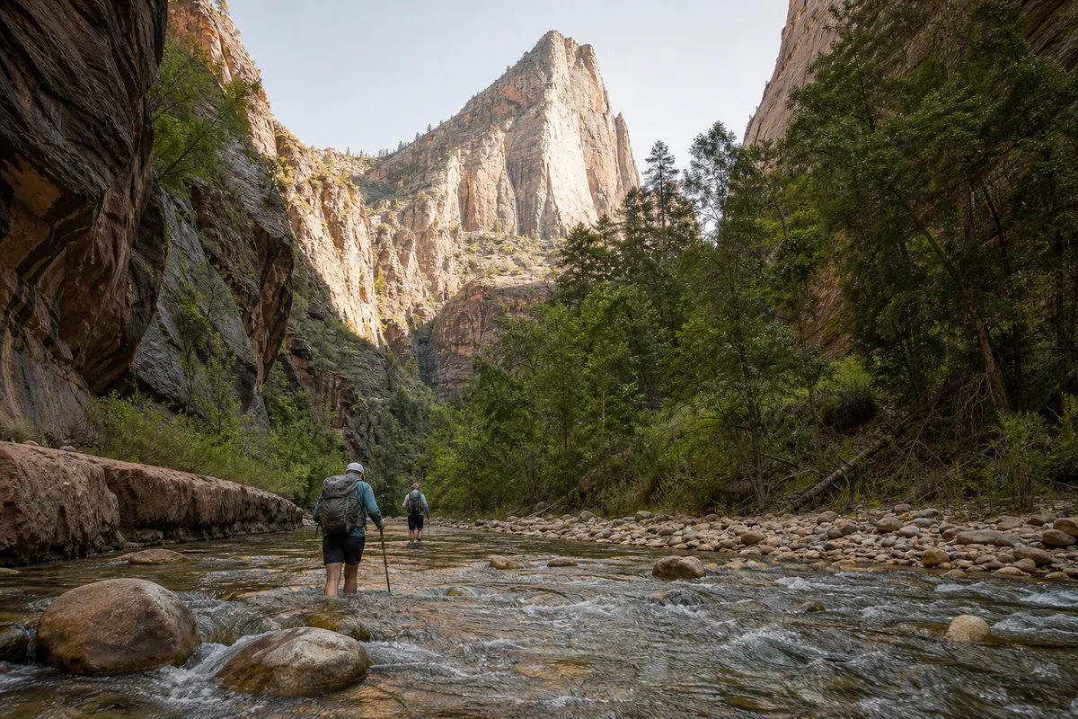 Zion : Angels Landing et The Narrows, permis et réalités